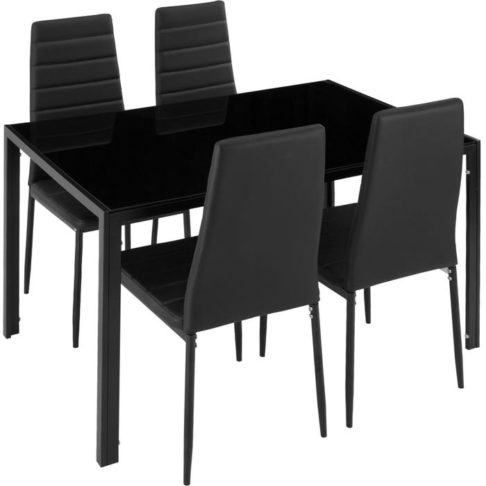 Dining table and chair Set Berlin 4+1