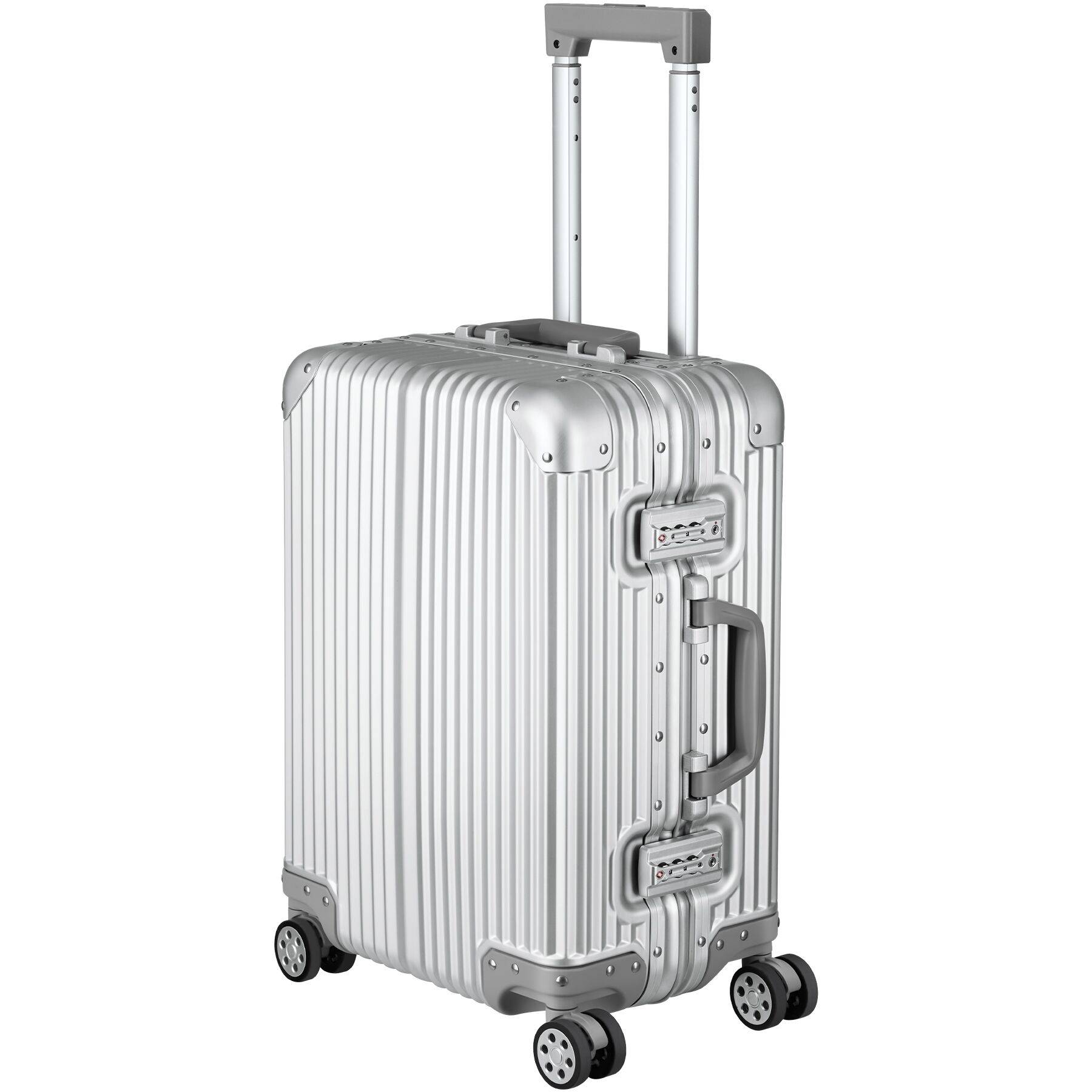 Airway trolley, aluminium, TSA locks, 4 spinner wheels