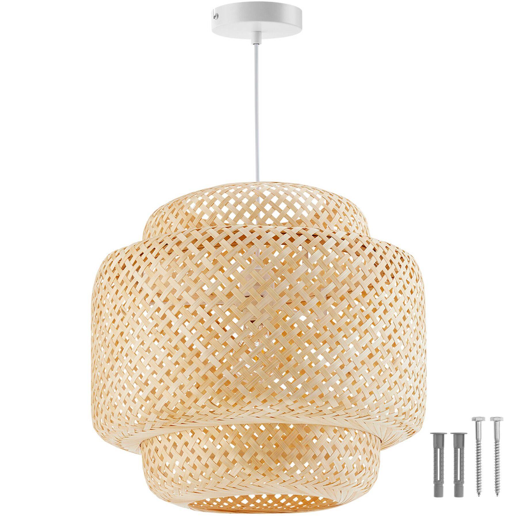 Ceiling Light Lignea Lux - made of bamboo, in boho style, 40W
