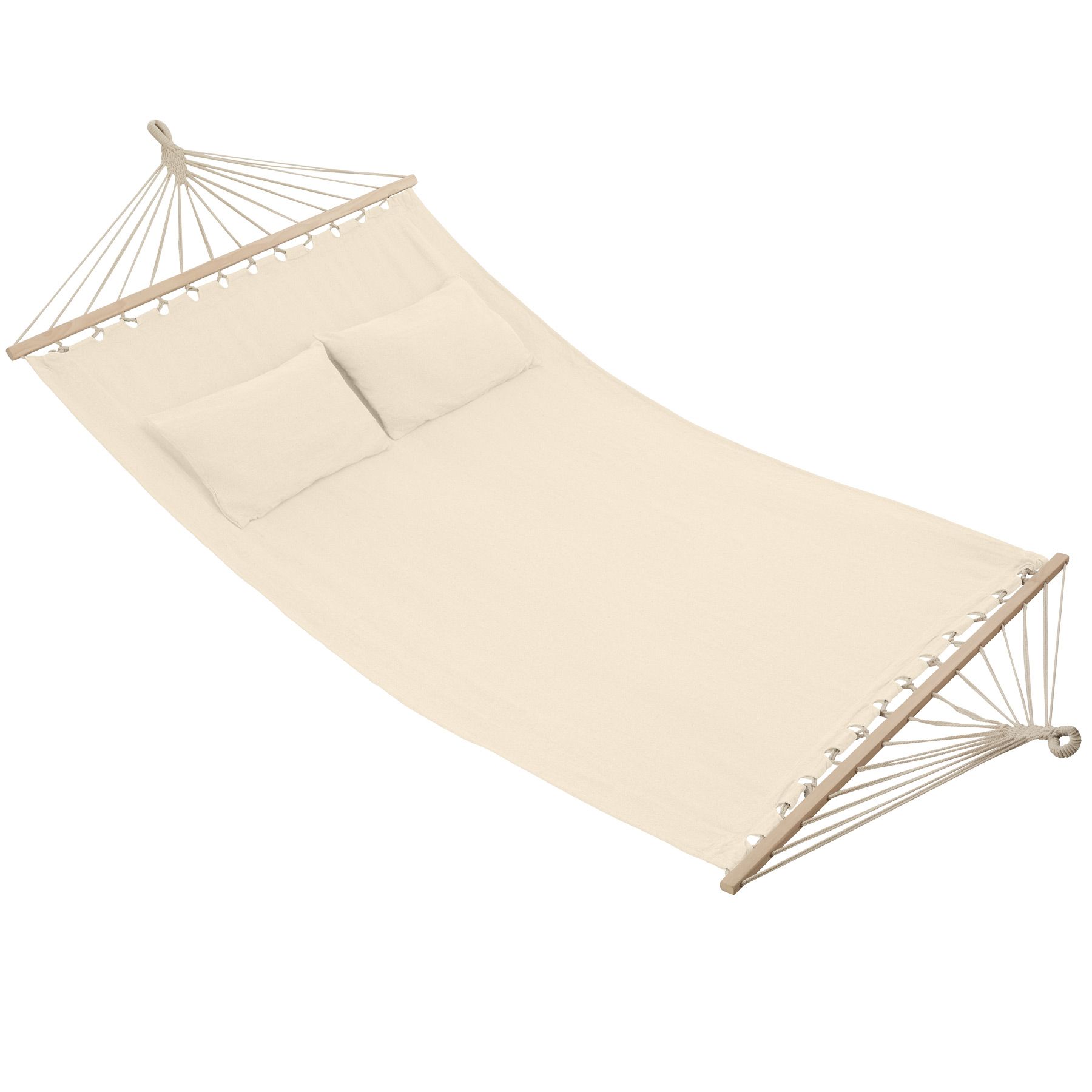 Hammock Eden - with support bars, for 2 people, durable fabric