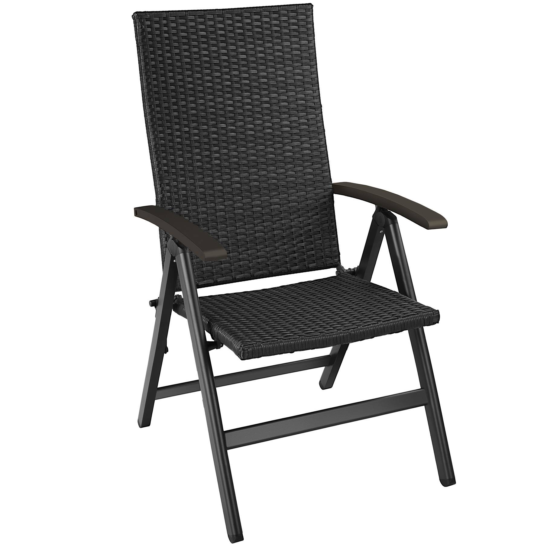 Garden Chair Canberra - 6-step backrest, foldable, weather & UV-resistant