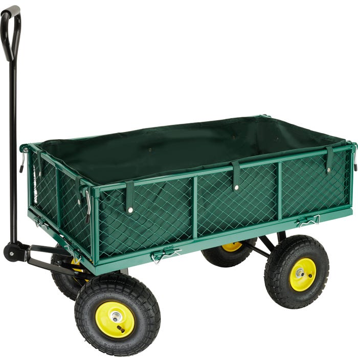 Garden trolley with inner lining max. 350 kg