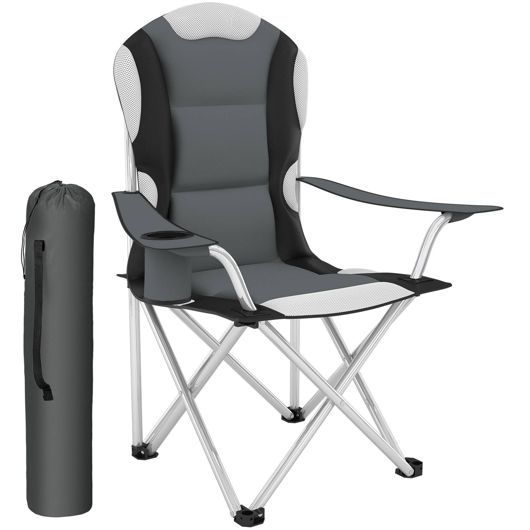 Camping chair - padded seat with carry bag