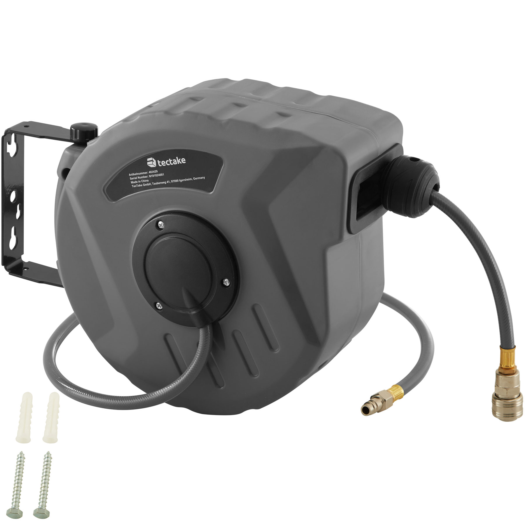 Compressed Air Hose with Reel 