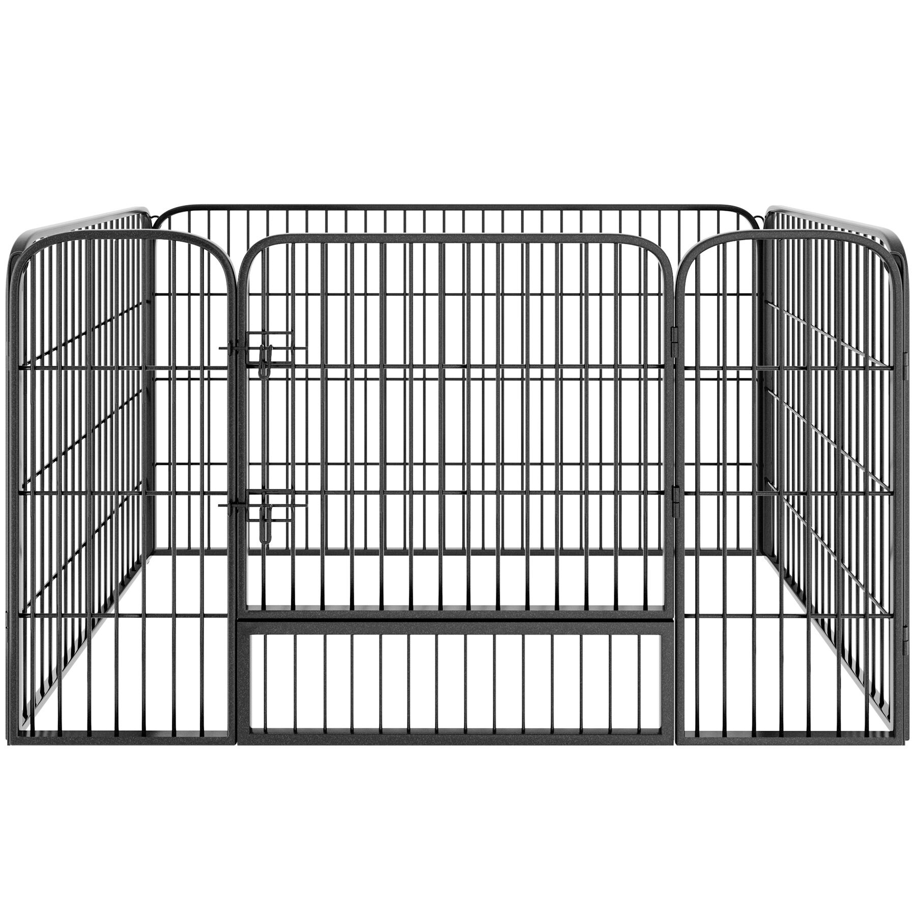Dog Pen - 4-piece, foldable, height 70 cm, puppy playpen