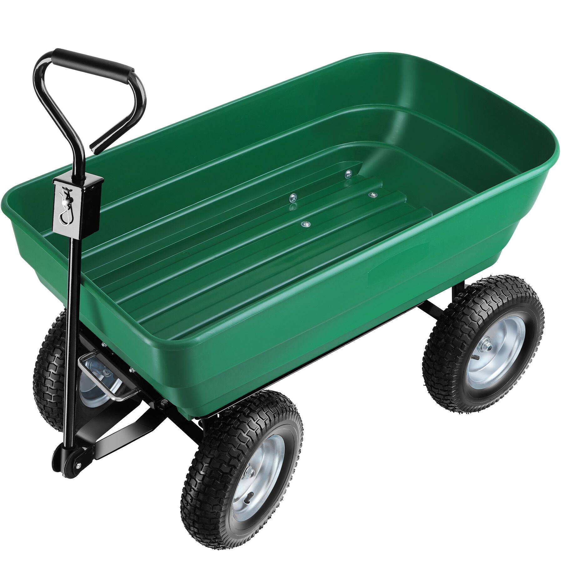 Garden Trolley - tip function, padded handle, 300 kg load capacity