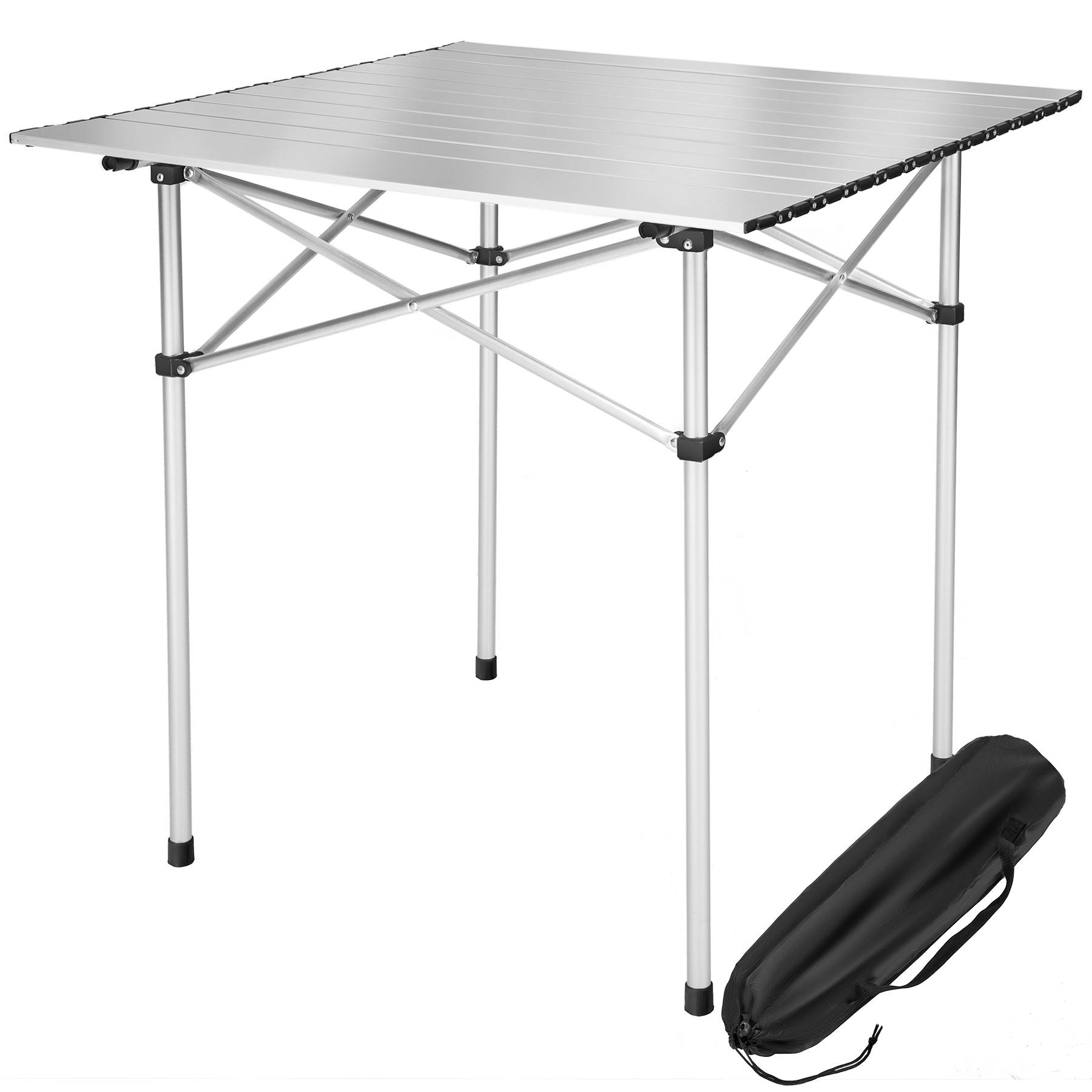 Camping Table - foldable aluminium, with transport bag