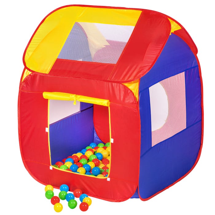 Play tent with 200 balls pop up tent