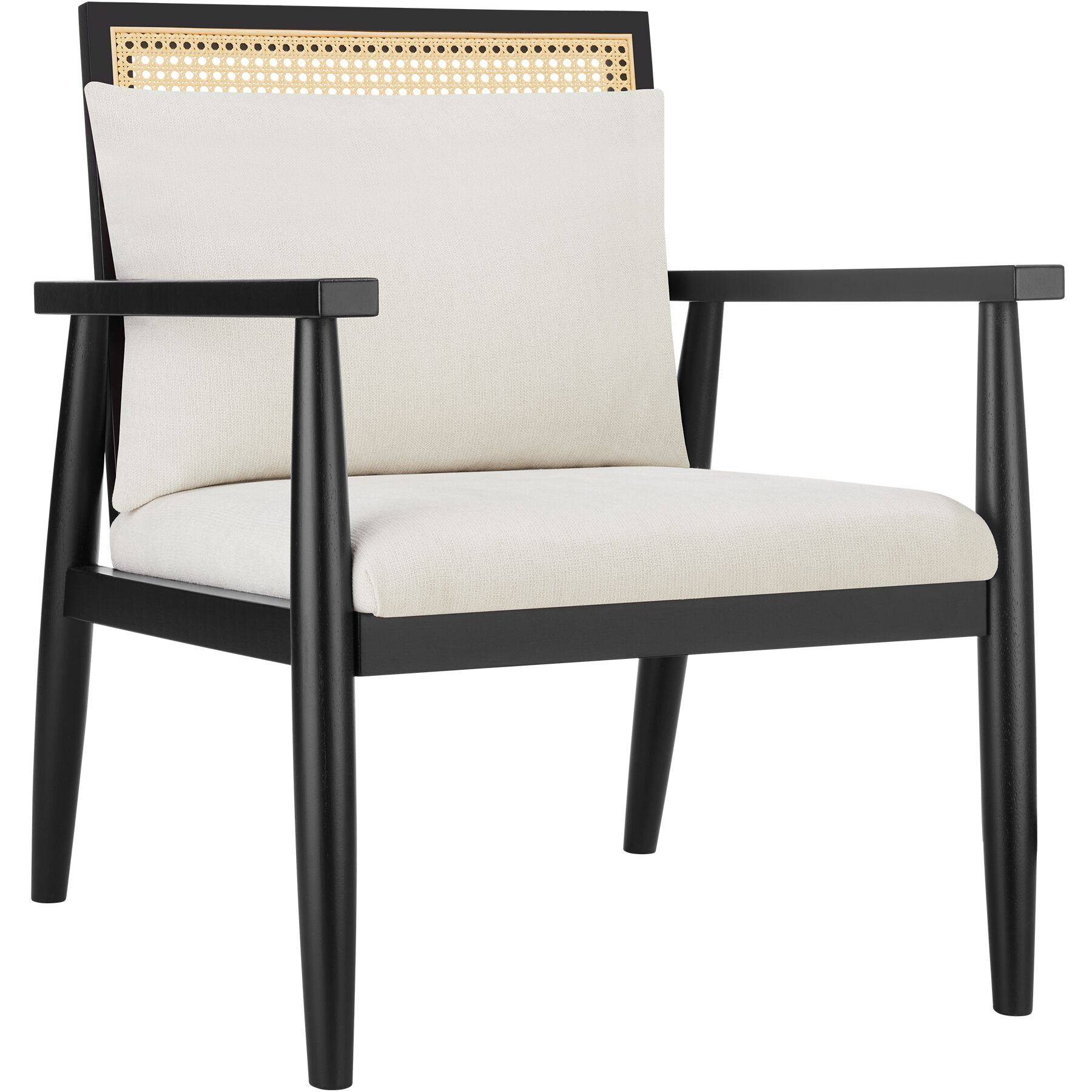 Armchair Manuela - thickly padded, with extra back cushions