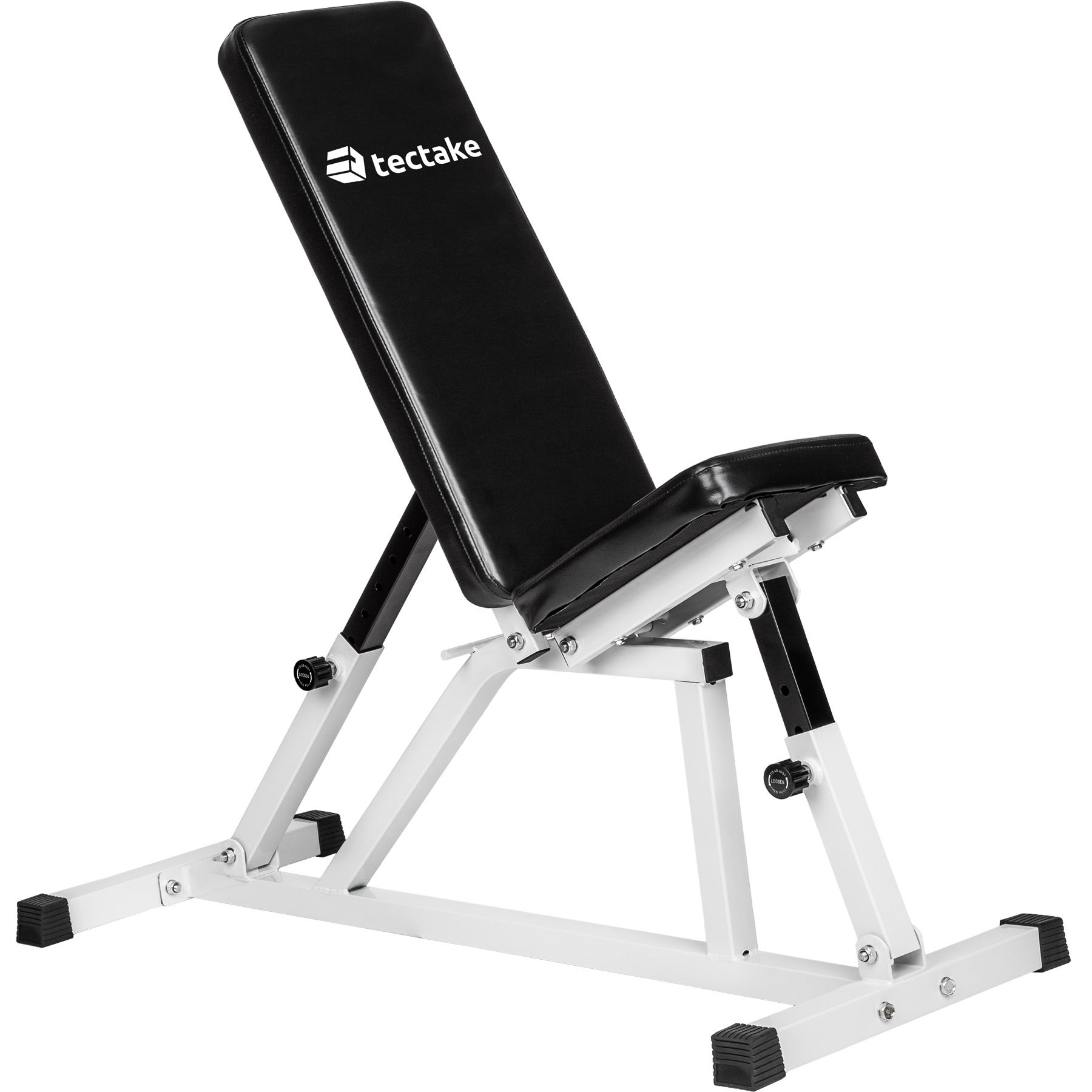 Buy weight bench Seat adjustable in four ways Backrest adjustable in 7 positions 120 x 47 x 114 cm online cheap tectake