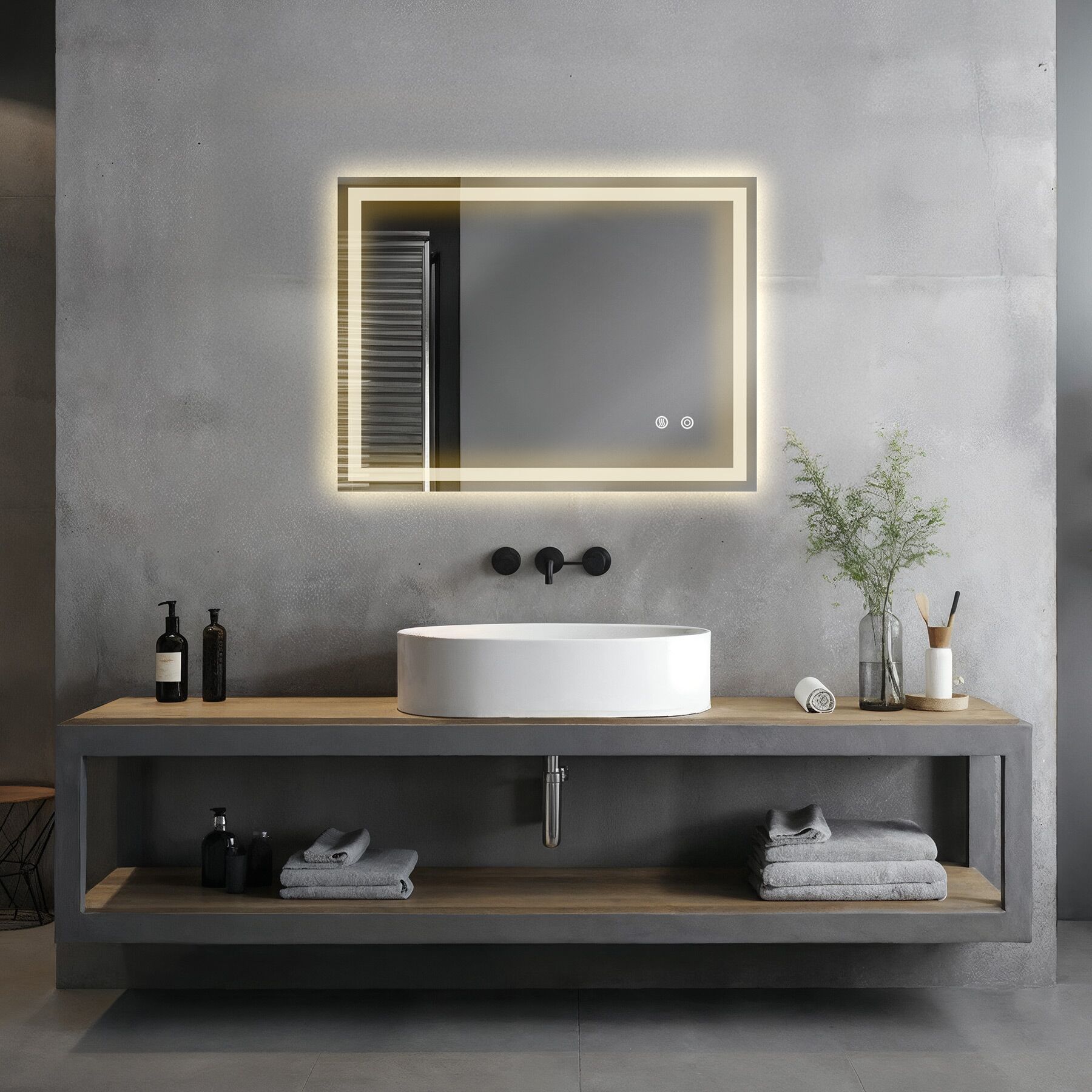 LED Bathroom Mirror Clara