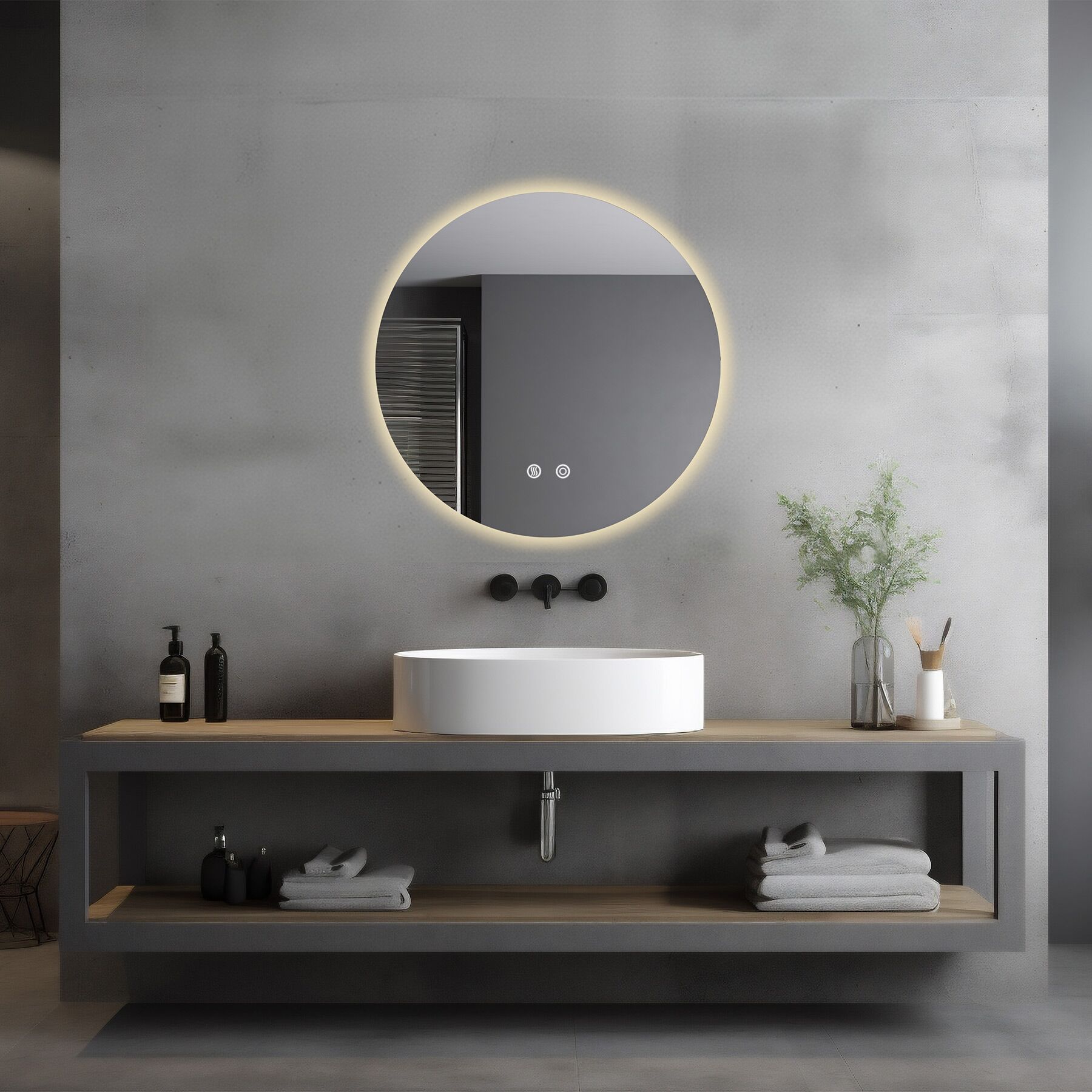 LED bathroom mirror Aurora
