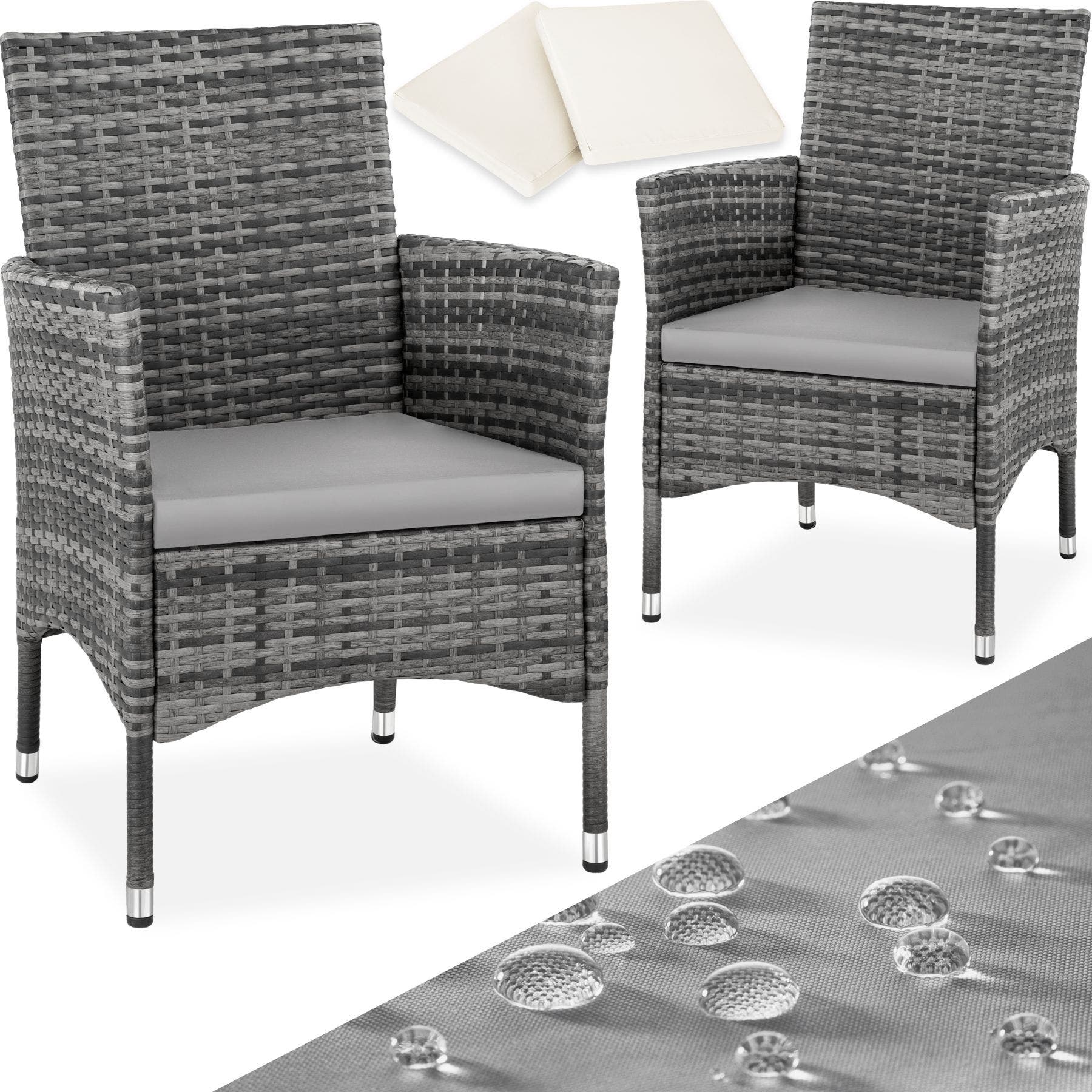 Tectake top garden chairs
