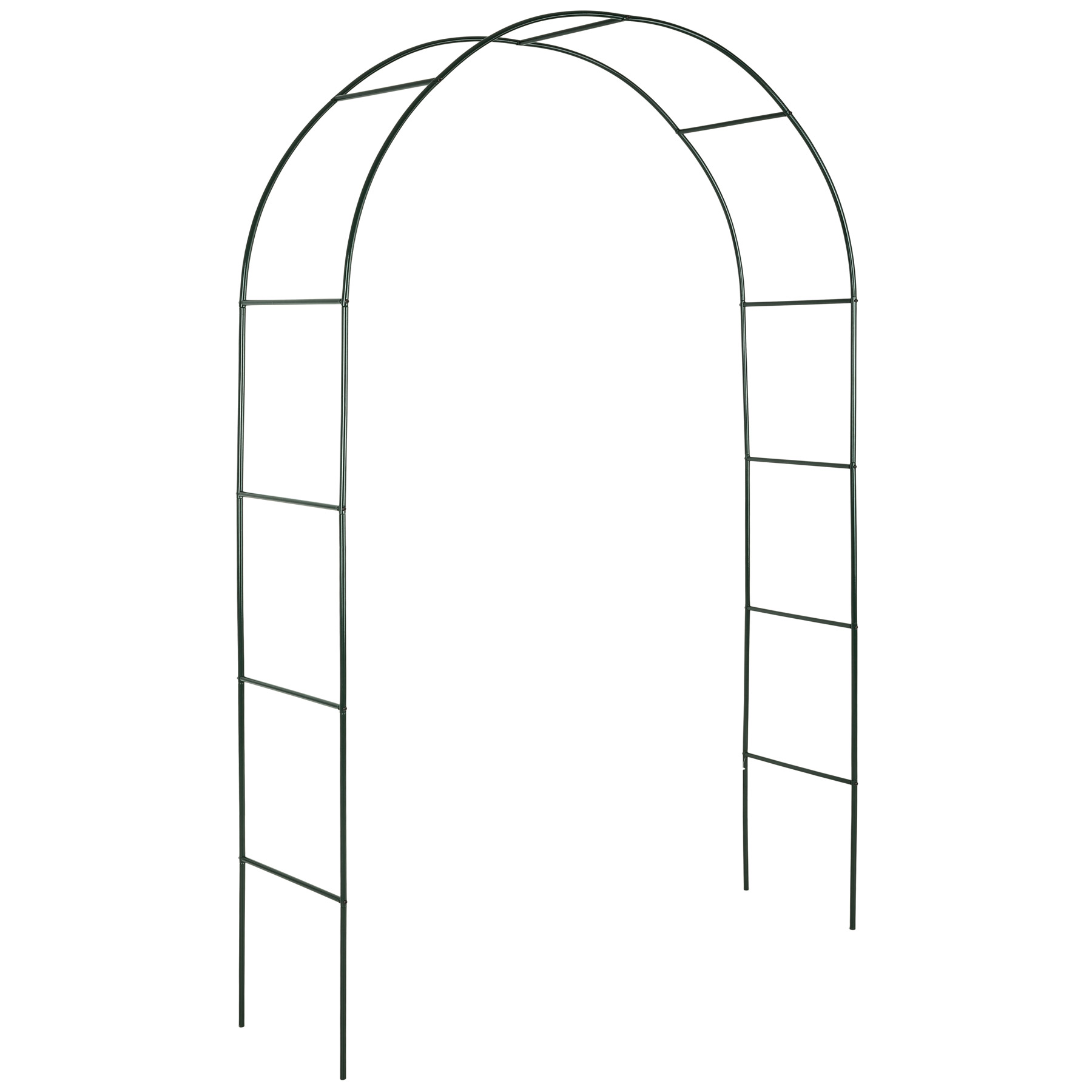 Garden Arch - steel rose arch, 140 x 40 x 240 cm