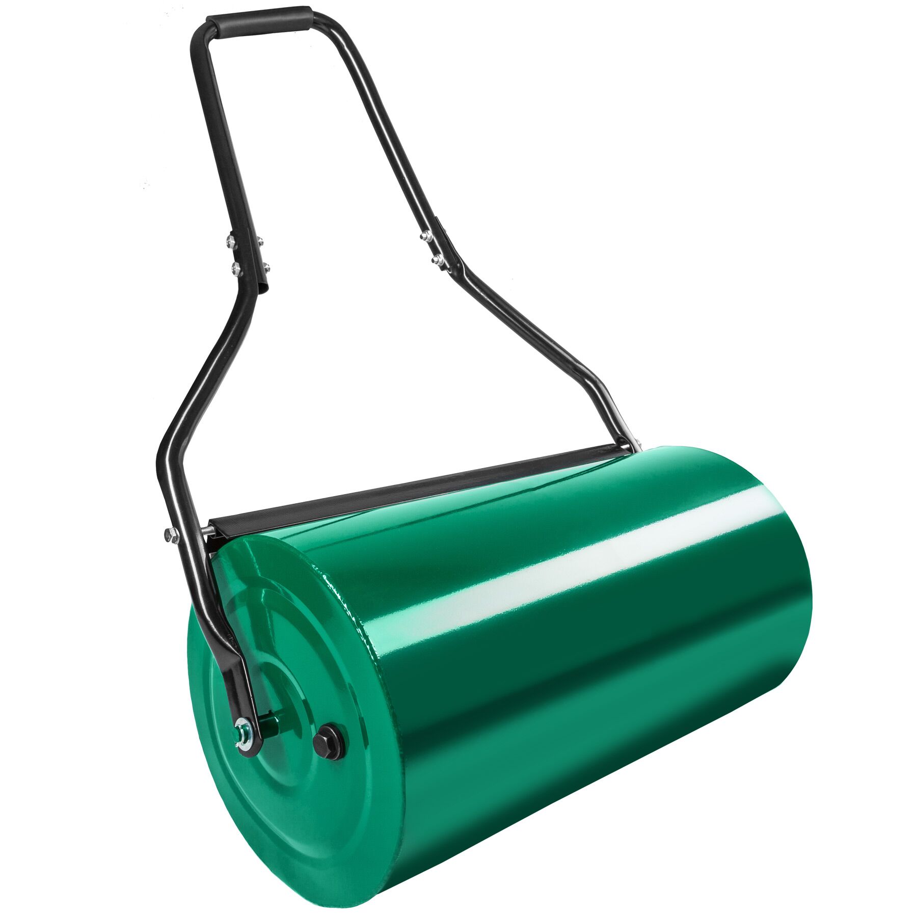 Garden Roller - for lawn levelling, 60 cm wide, 31 cm diameter, padded handle