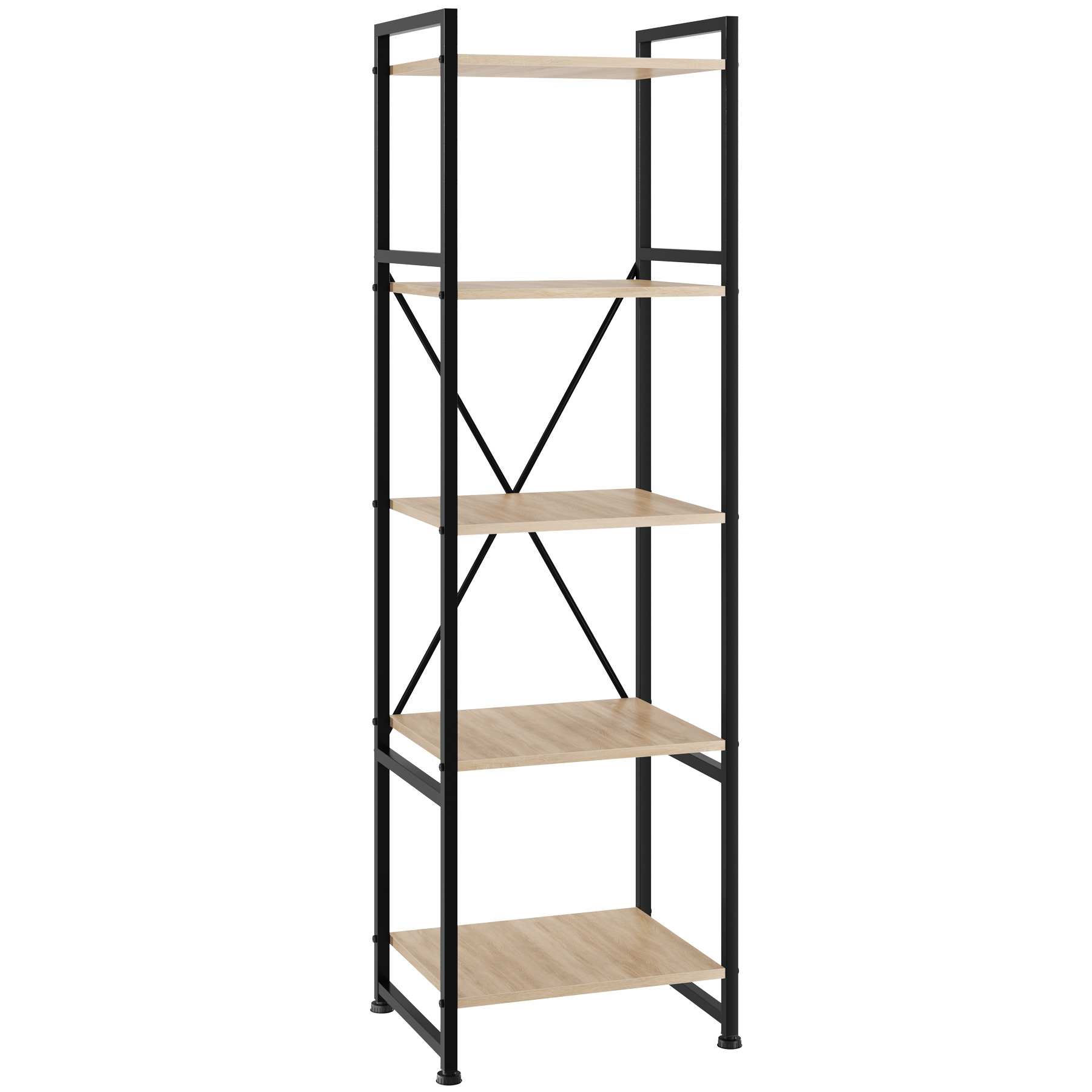 Bookcase Manchester - 5 Shelves