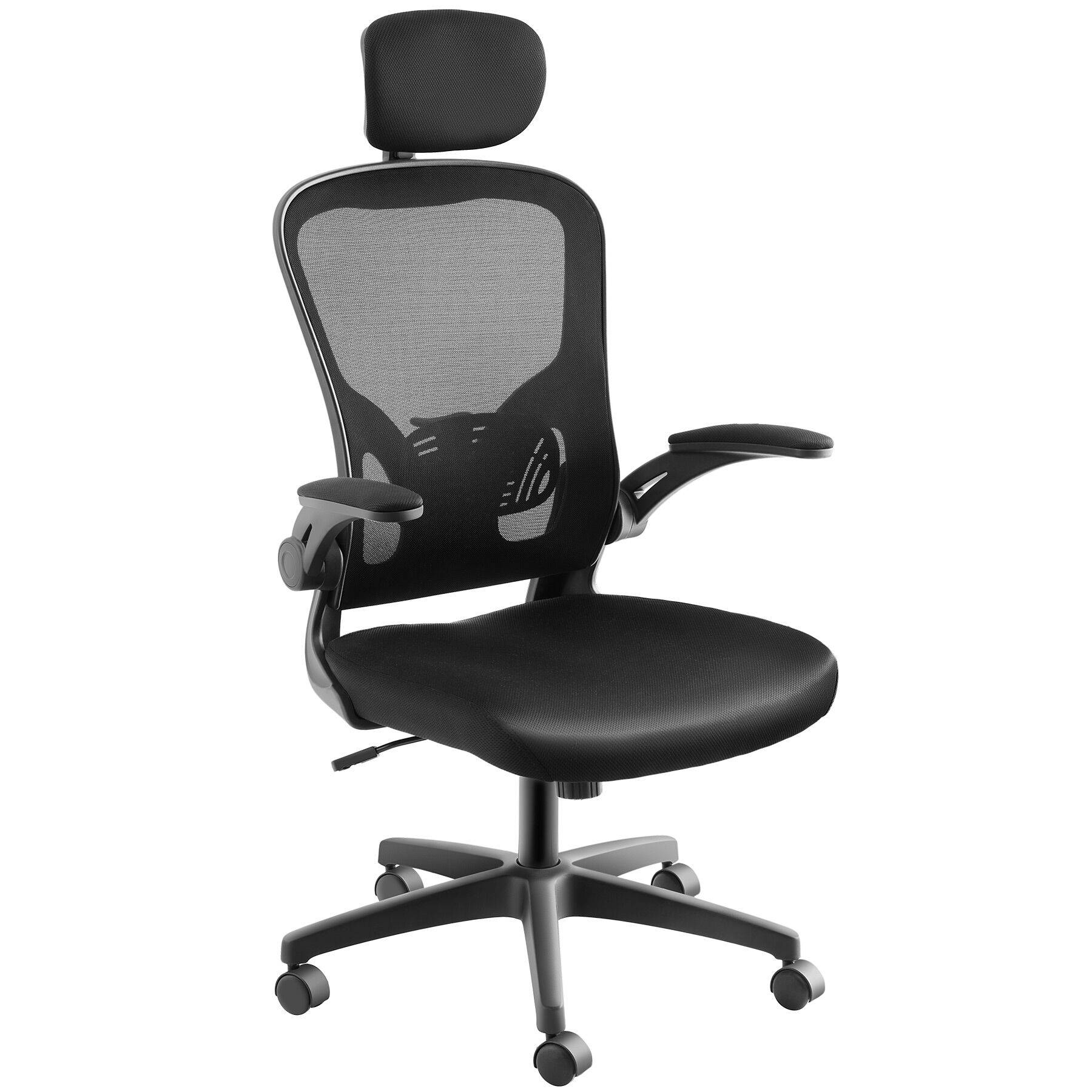 Office Chair Arges - ergonomic shape, adjustable lumbar support and headrest