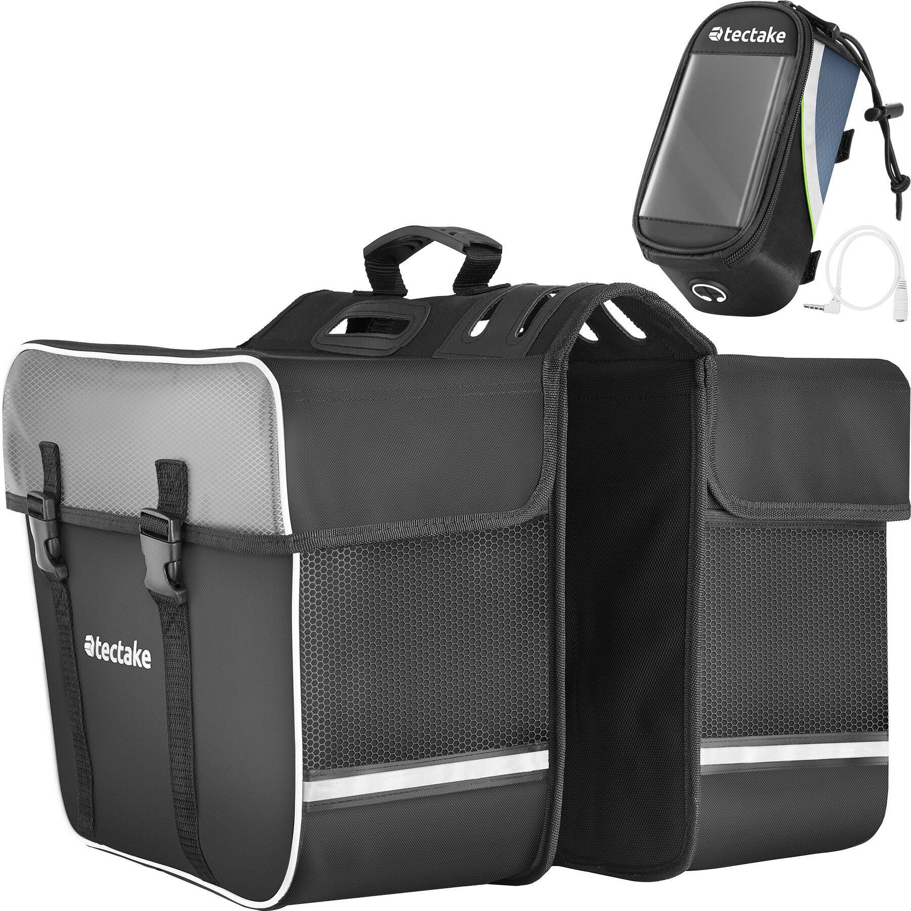Set bicycle bag Georg and frame bag, water-repellent