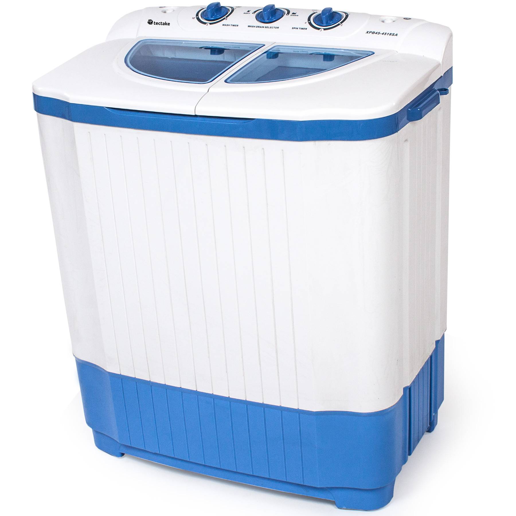 Portable washing machine 4.5 kg laundry tumbler 3.5 kg tectake