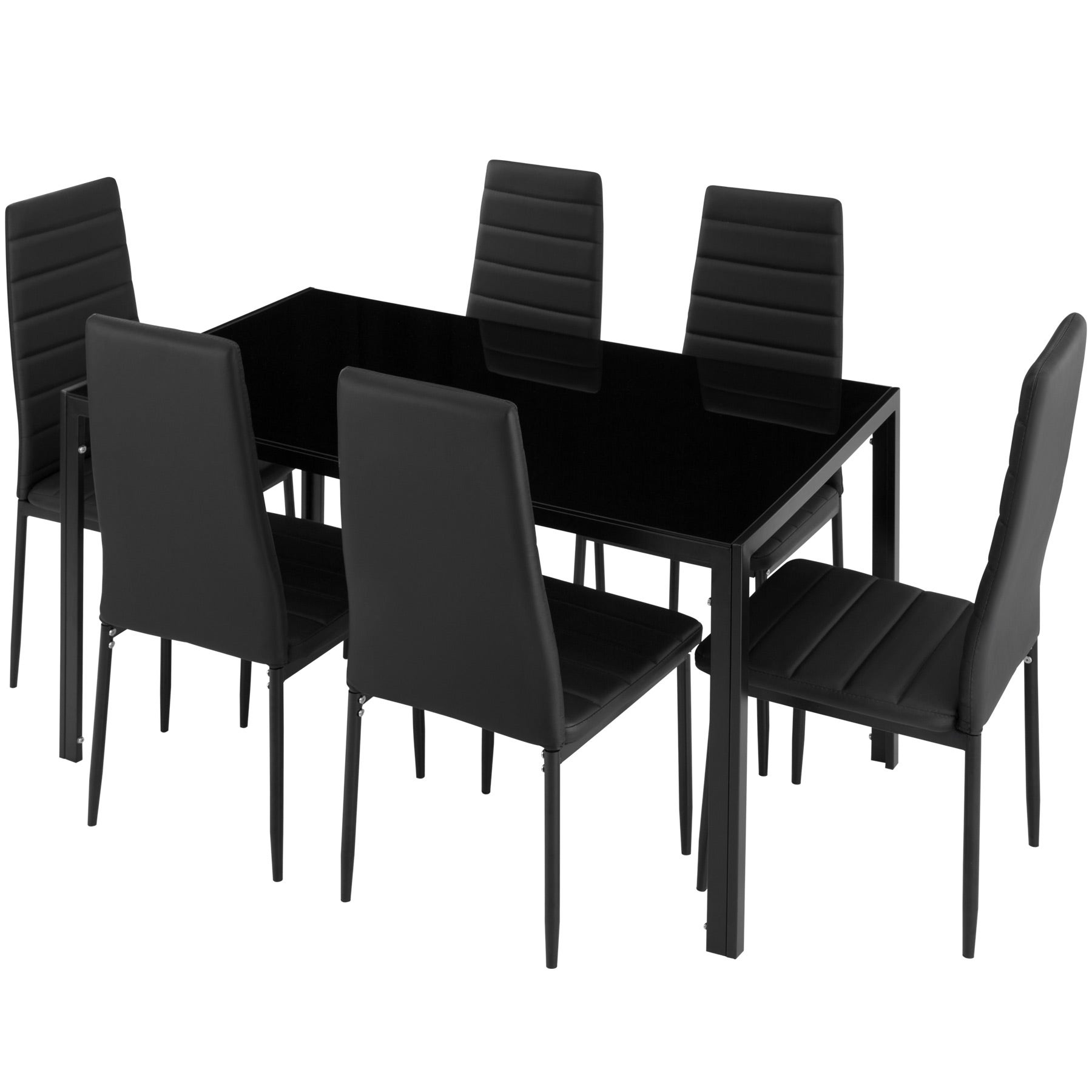 Plastic dining table 6 seater clearance
