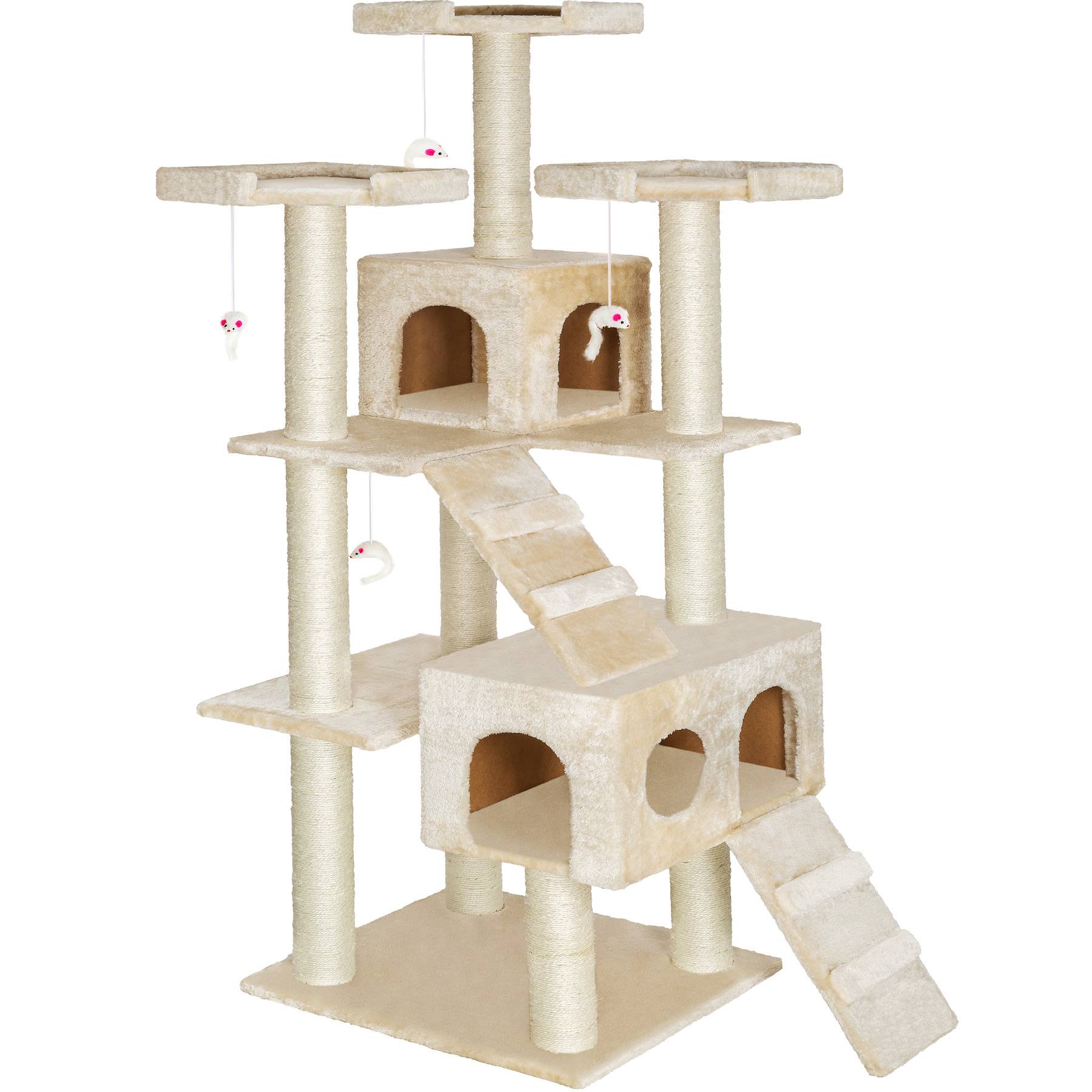 Cat Tree Knuti - 186 cm, sisal cat scratching post