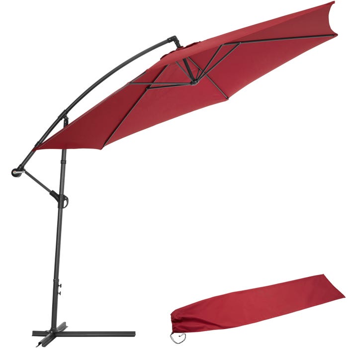 Cantilever Parasol 350cm with protective sleeve