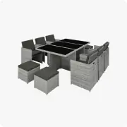 Garden storage boxes