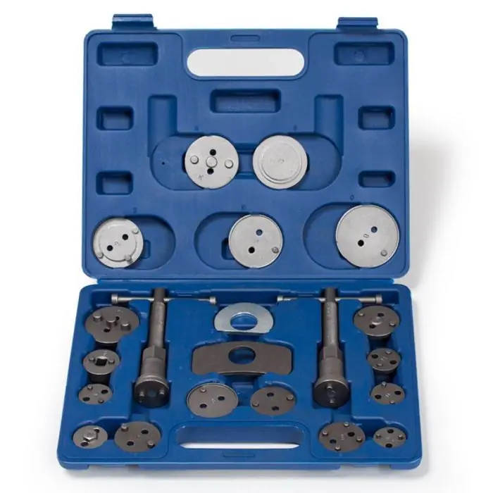 Brake caliper rewind tool set