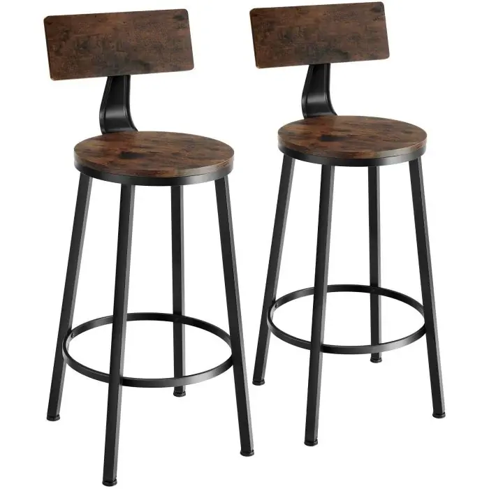 Set of 2 bar stools Poole