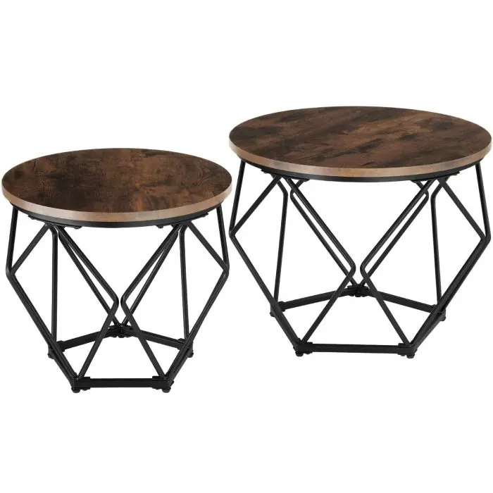 Coffee Table Set 2-Piece Benham