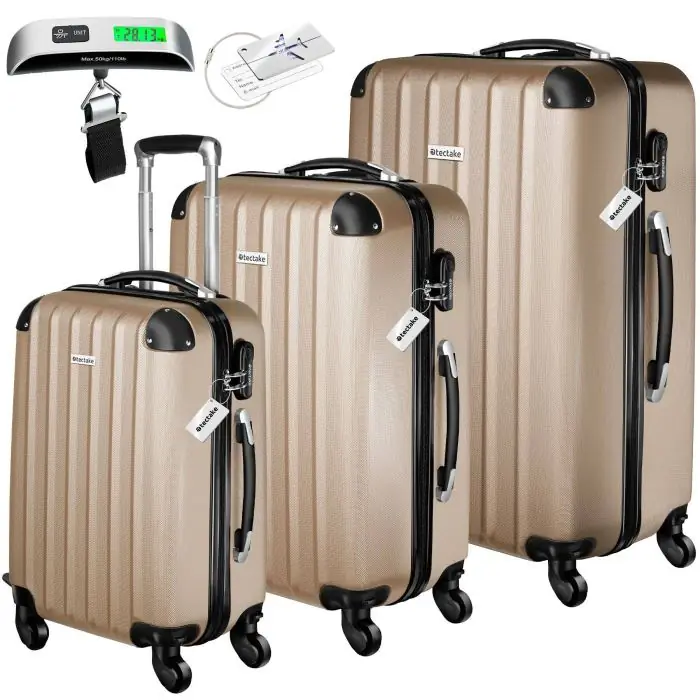 Suitcases Set of 3 Talia