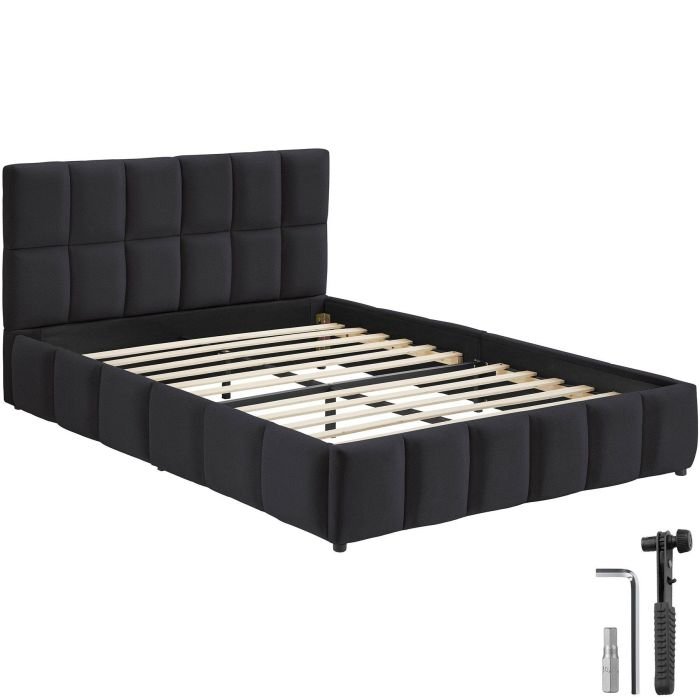 upholstered bed Shirley 140 x 200 cm