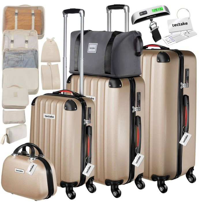 hard-shell suitcase set Cleo