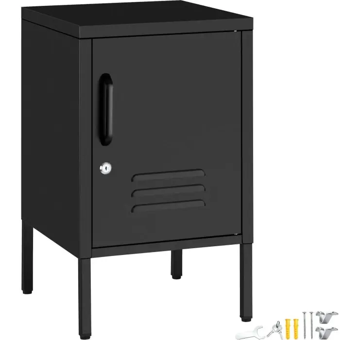 metal bedside table Baker