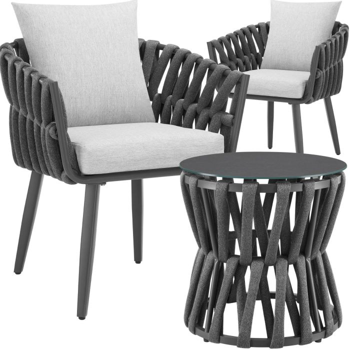 aluminum garden lounge set Lugano