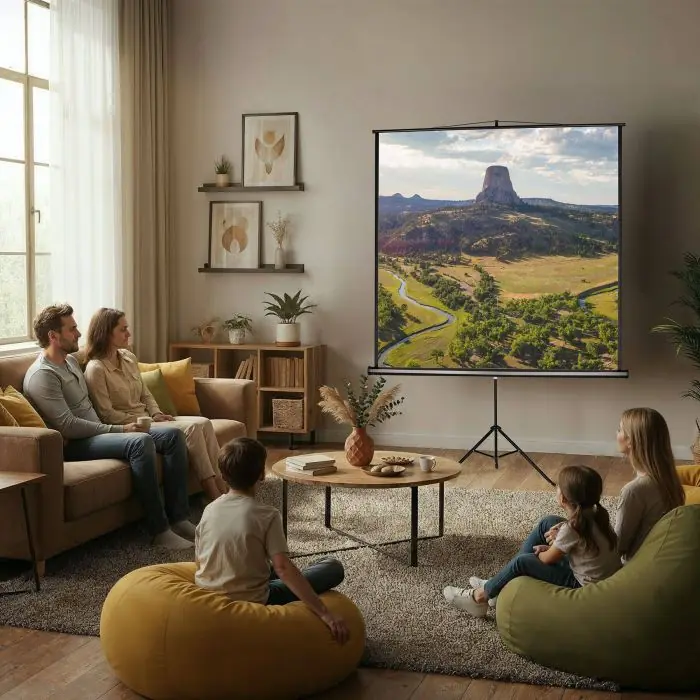 Projector Screen Buy online | tectake