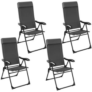 Camping Chair Muritz - folding, lightweight, 7 position backrest, weather resistant
