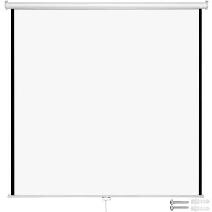 Projector Screen - retractable, wall & ceiling mounted, HD optimised, 2-layers