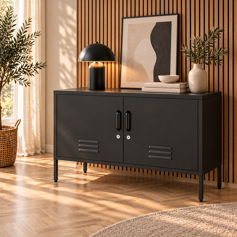 Metal sideboard Baker