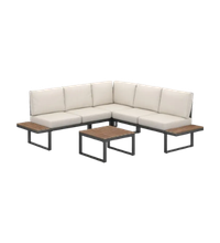 Cut-out image of a garden furniture set